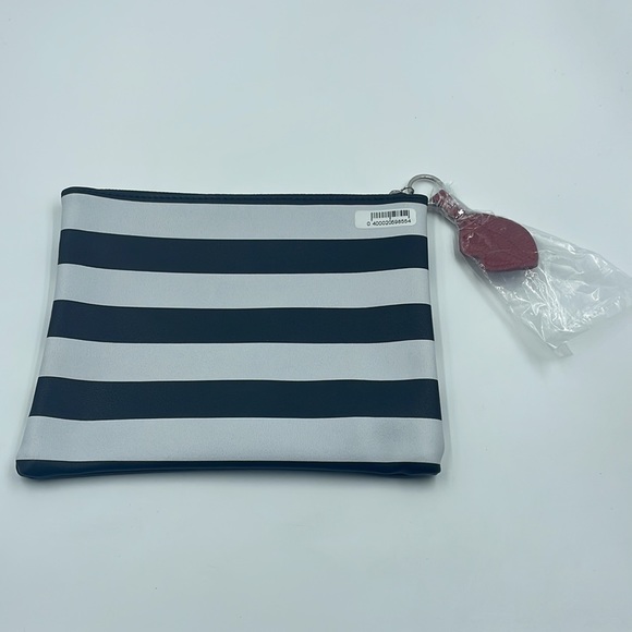 Sephora Black and White Striped Makeup Bag - Picture 2 of 3